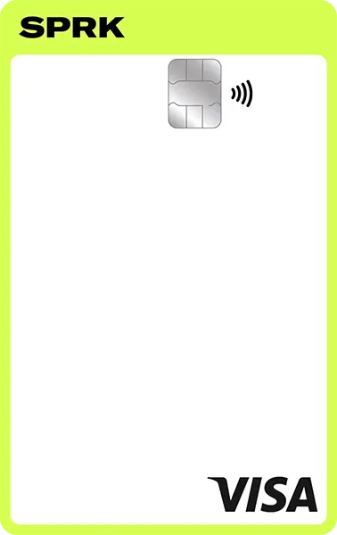 Spriggy Lime prepaid card design
