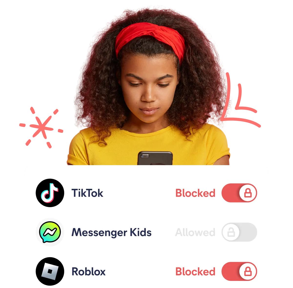 Spriggy Mobile parental controls